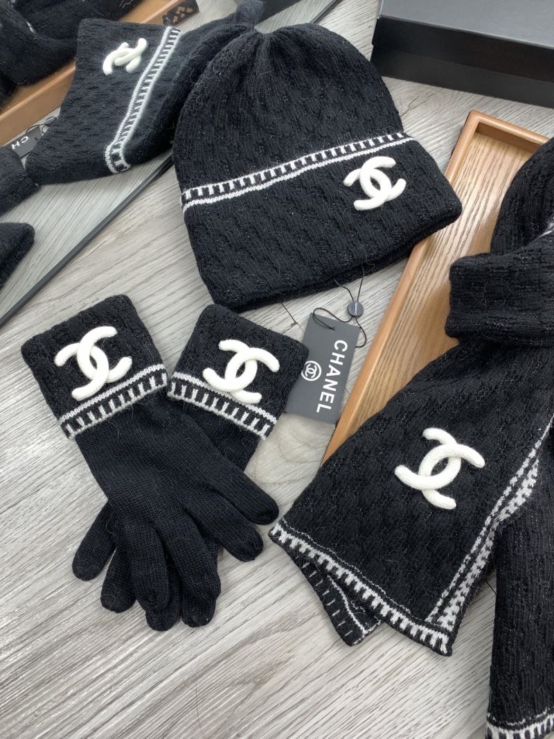 Chanel Caps Scarfs